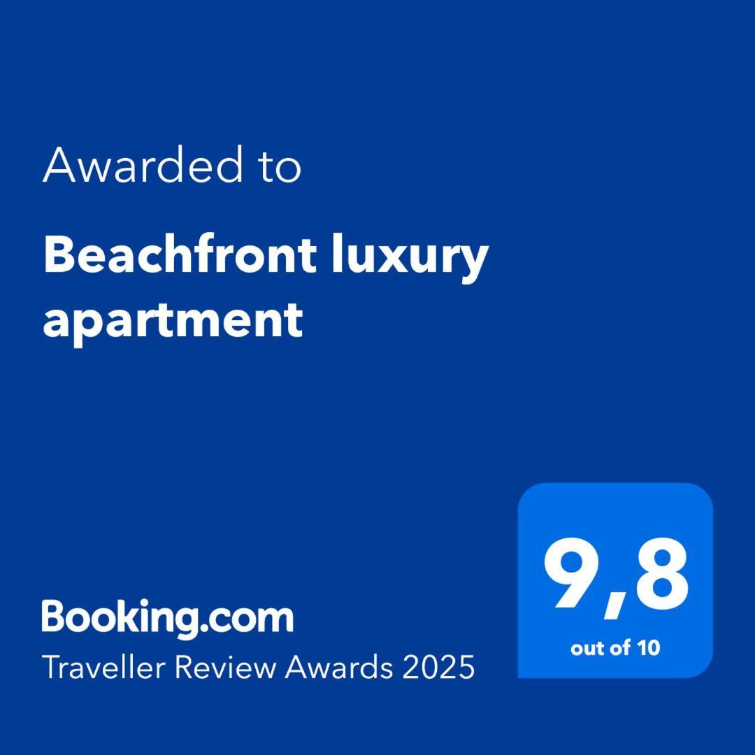 Beachfront Luxury Apartment Будва Екстер'єр фото